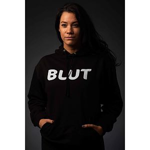Hoodie dames Blut grijs
